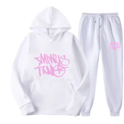 Tracksuit Minus Two White Pink